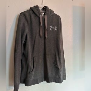 Gray Under Armour Storm Hoodie